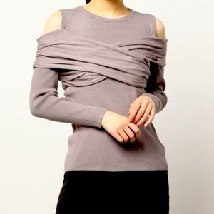 SNIDEL | Knit Pullover Sweater | Lavender | One Size